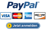 PayPal - Jetzt anmelden